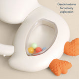 Itzy Ritzy Bitzy Shake Rattle and Silicone Teether | Goose
