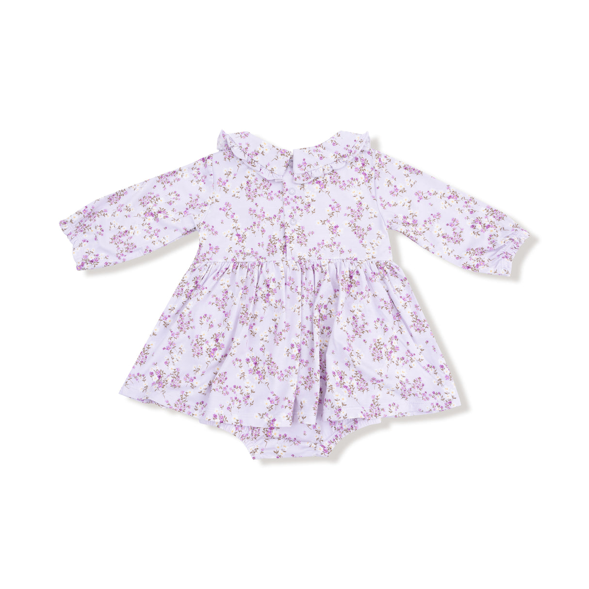 Angel Dear Sweet Dream Florals Peter Pan Collar Bubble w/ Skirt