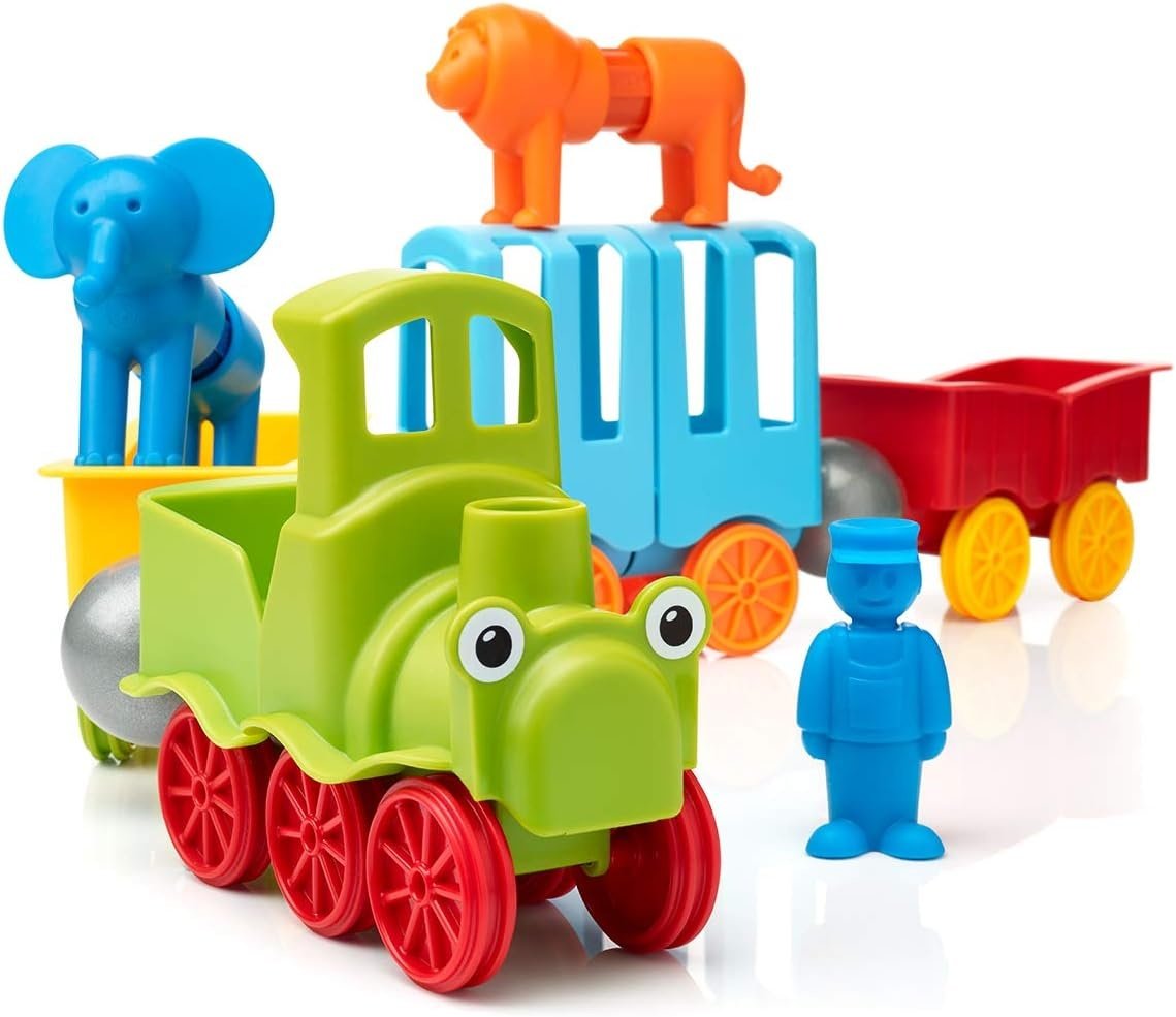 SmartMax My First Animal Train Magnetic Toy Set