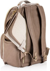 Itzy Ritzy Boss Plus Backpack Diaper Bag | Vanilla Latte (in store exclusive)