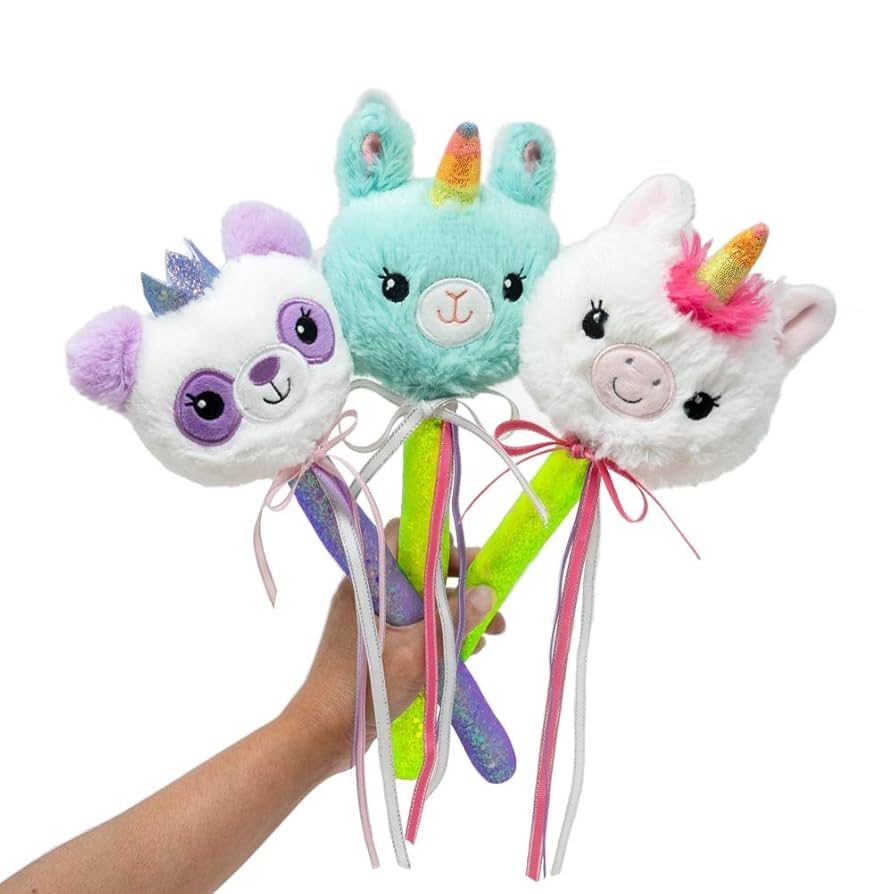 Glitz Unicorn Plush Magiical Sound Enchanted Wand