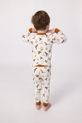 Ducks 2-Piece Bamboo Pajama Set