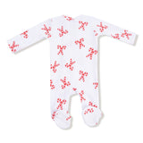 Angel Dear Candy Canes 2-Way Zipper Footie