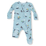 Angel Dear Loons Bamboo 2 Way Zipper Footie