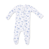 Angel Dear Farm Friends Bamboo 2-Way Zipper Footie