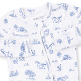 Angel Dear Farm Friends Bamboo 2-Way Zipper Footie
