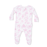 Angel Dear Puppy Toile Pink 2 Way Zipper Footie