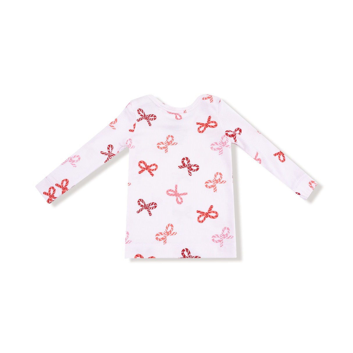 Angel Dear Candy Cane Bows Loungewear Set