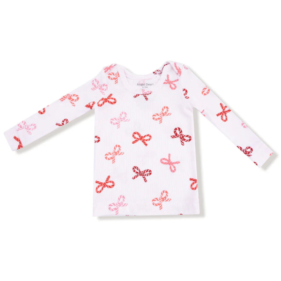 Angel Dear Candy Canes Loungewear Set