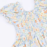 Angel Dear Georgia Floral Smocked Twirly Dress