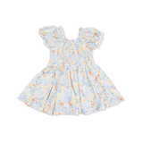 Angel Dear Georgia Floral Smocked Twirly Dress