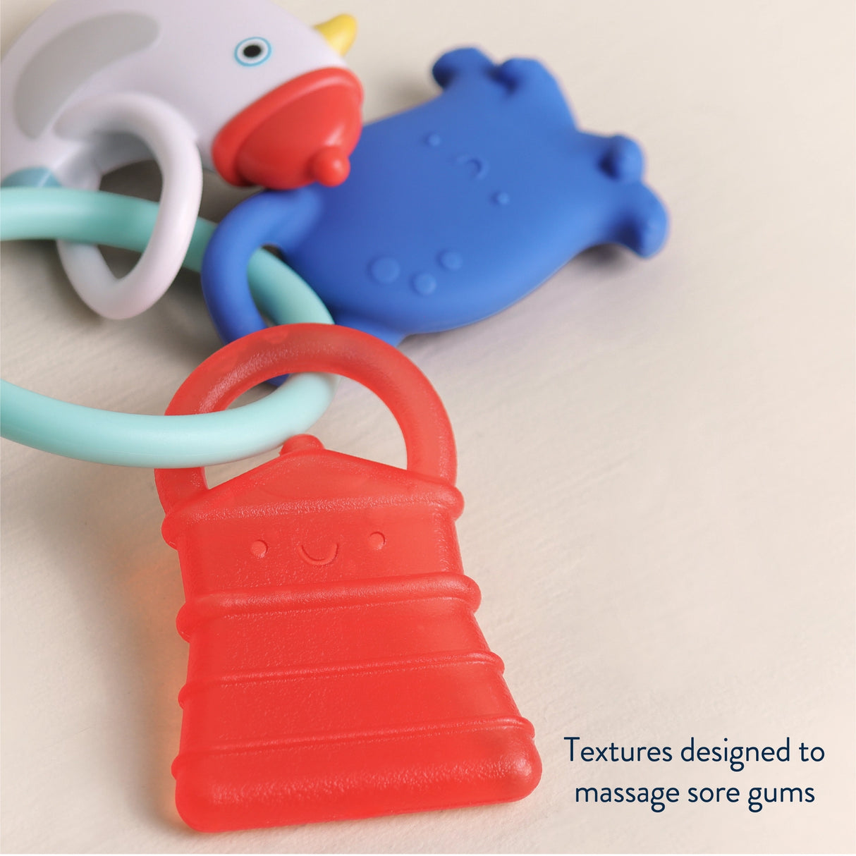 Itzy Ritzy Bitzy Charms Silicone Cooling Teether Toy Set