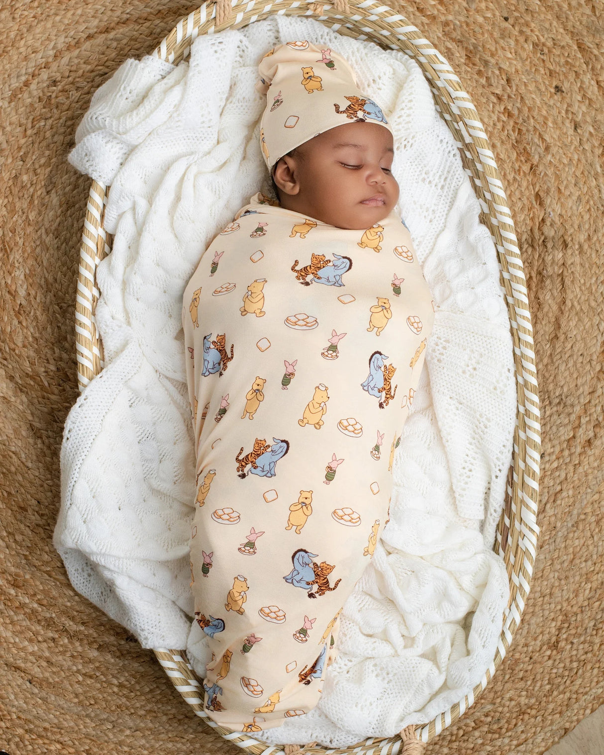 Pooh's Beignet Adventure Bamboo Swaddle