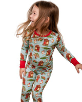 Holly Jolly Bayou Bamboo Two-Piece Pajamas
