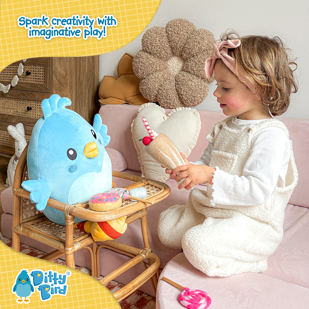 Ditty Bird Squishy Soft Plush