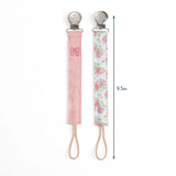 Itzy Ritzy Itzy Clip Fabric Pacifier Strap | Bow