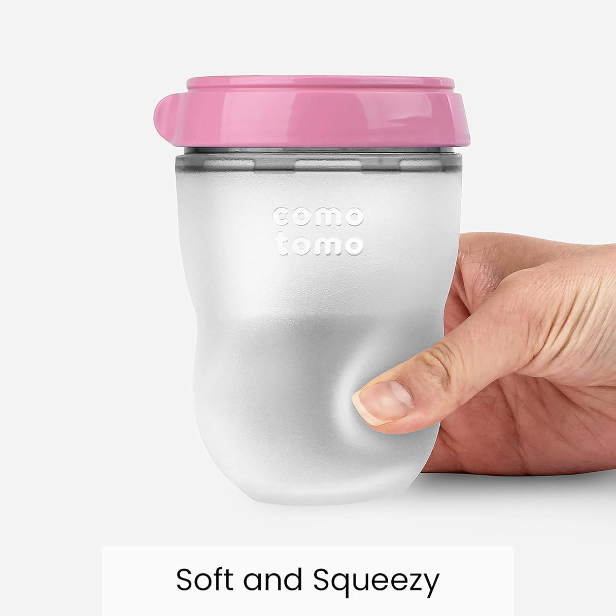Comotomo Baby Bottle (2-Pack) Pink 5 oz