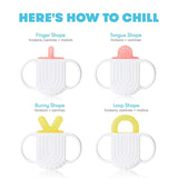 Not-Too-Cold-to-Hold BPA-Free Silicone Teether by Frida Baby