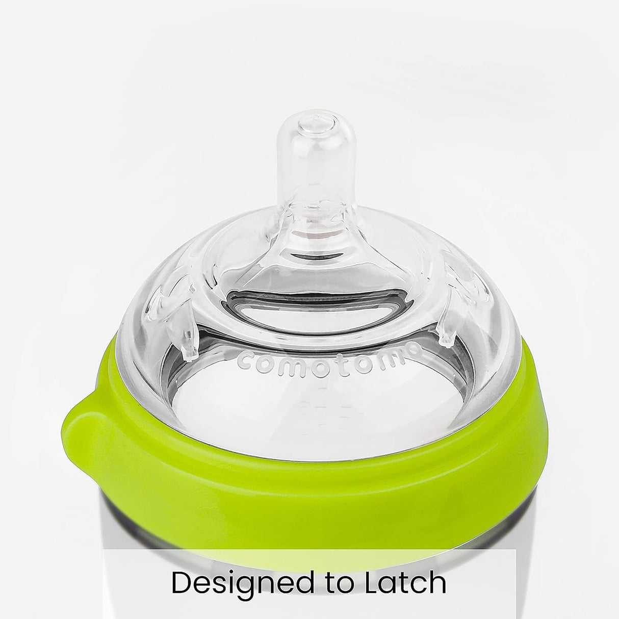 Comotomo Baby Bottle (2-Pack) Green 5oz