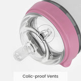 Comotomo Baby Bottle (2-Pack) Pink 5 oz
