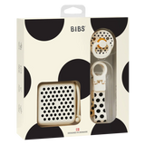 BIBS Soothe & Go Polka Gift Set | Ivory & Black