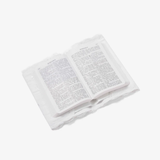 Baby's First Eyelet Covered Bible | Gift Boxed