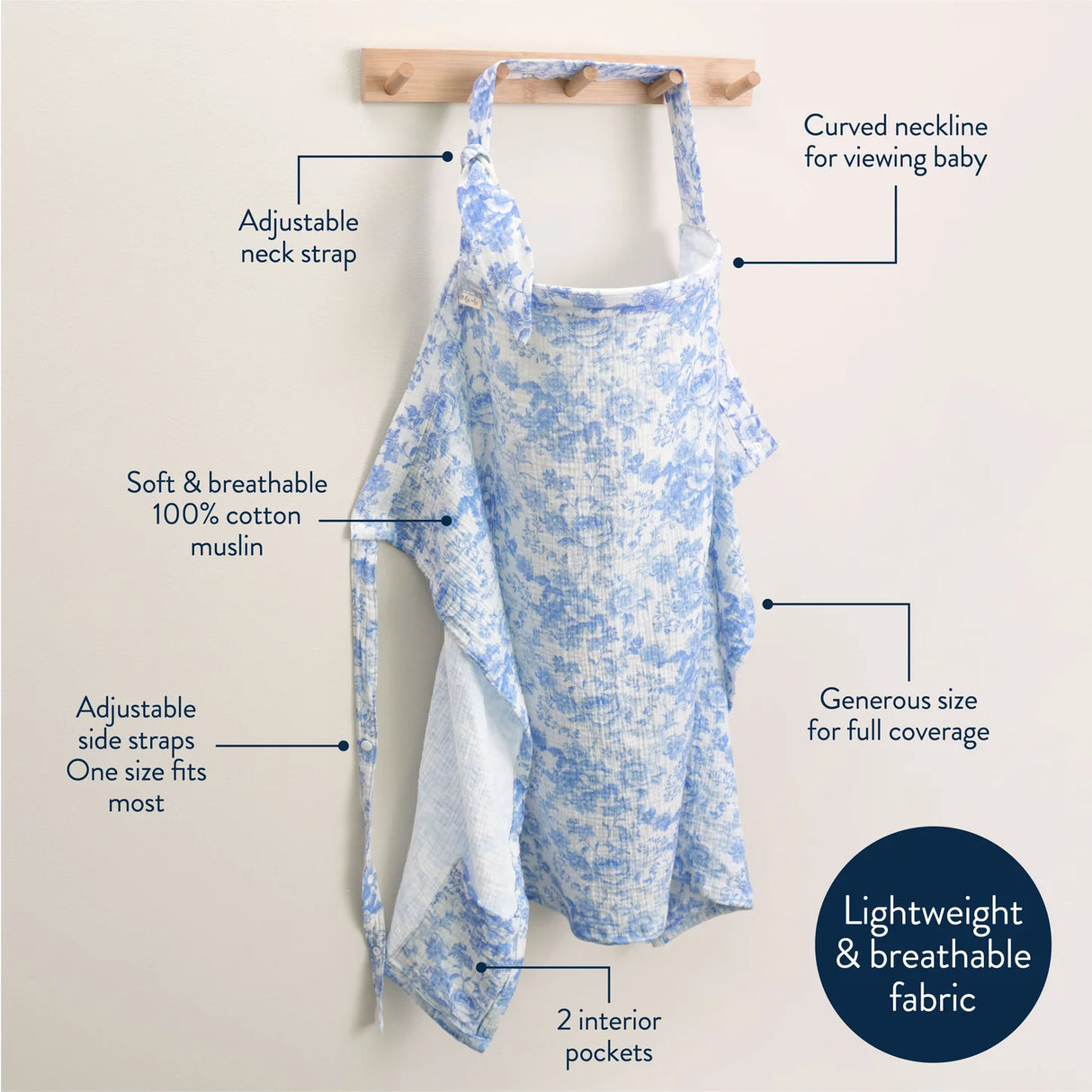 Itzy Ritzy Itzy Breastfeeding Cover  |  Apron