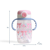 Itzy Sips BPA Free Straw Cup with Snap-Close Lid | Ribbons and Roses