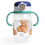 Itzy Sips BPA Free Straw Cup with Snap-Close Lid | Bear