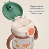 Itzy Sips BPA Free Straw Cup with Snap-Close Lid | Woodland