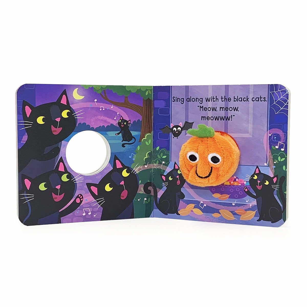 Trick or Treat Little Pumpkin Puppet Book