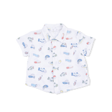 Angel Dear Fishing Lures Polo Button Up w/ Short