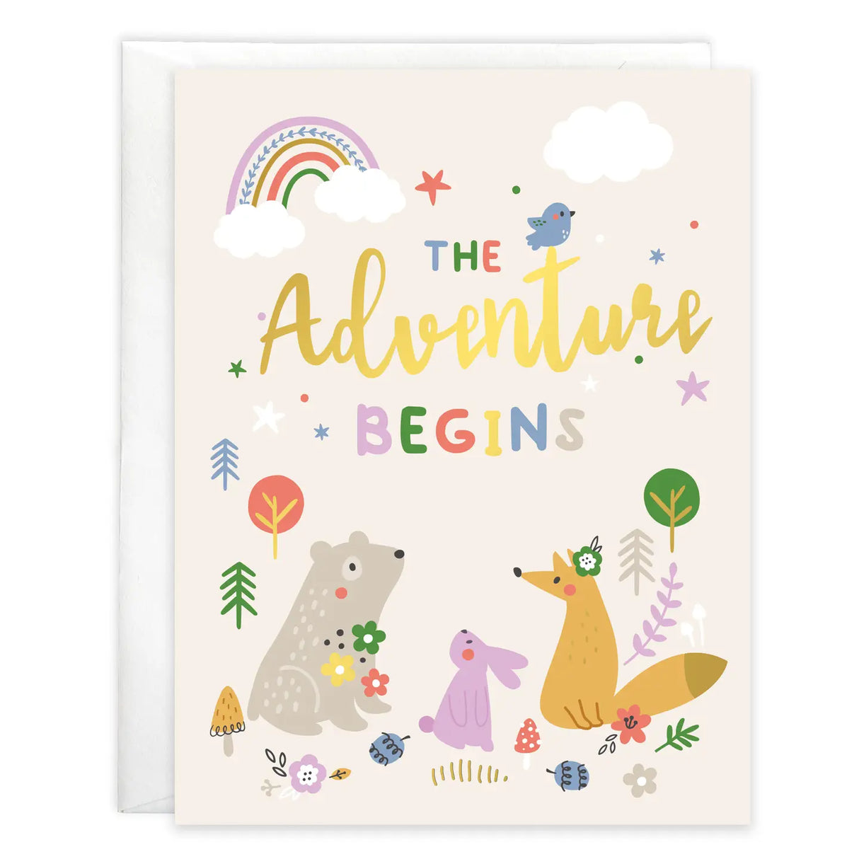 Gina B Designs Baby Greeting Card | Adventure Begins