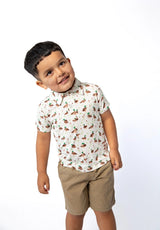 Goosies Mallard Drake Bamboo Short Sleeve Polo Shirt