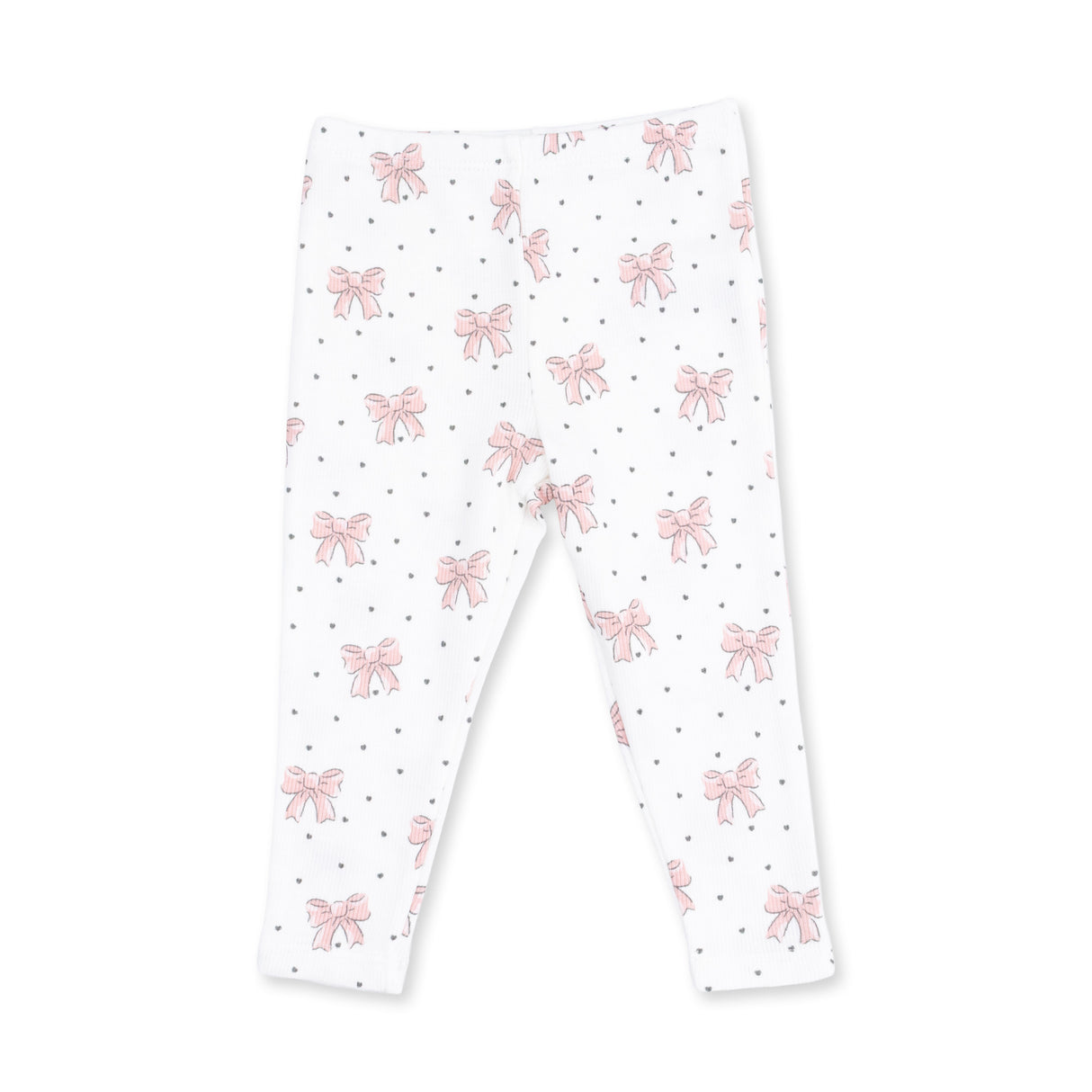 Angel Dear Veiled Pink Bows Ruffle Sweatshirt & Legging