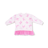 Angel Dear French Terry Pretty Bows | Ruffle Sweatshirt & Ribbed Leggings