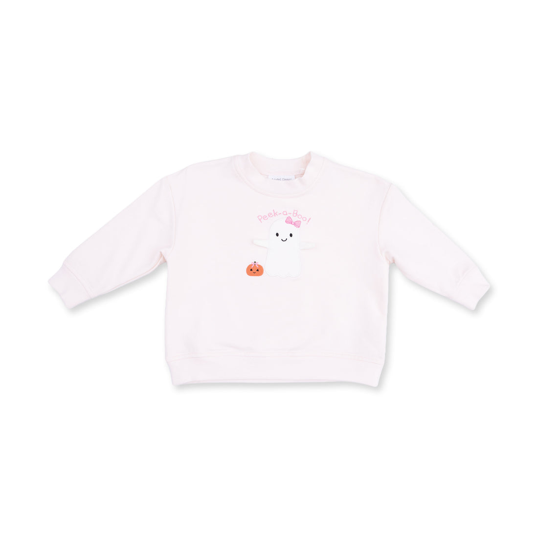 Ghosts Pink Drop Sleeve Sweatshirt