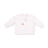 Ghosts Pink Drop Sleeve Sweatshirt