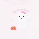 Ghosts Pink Drop Sleeve Sweatshirt