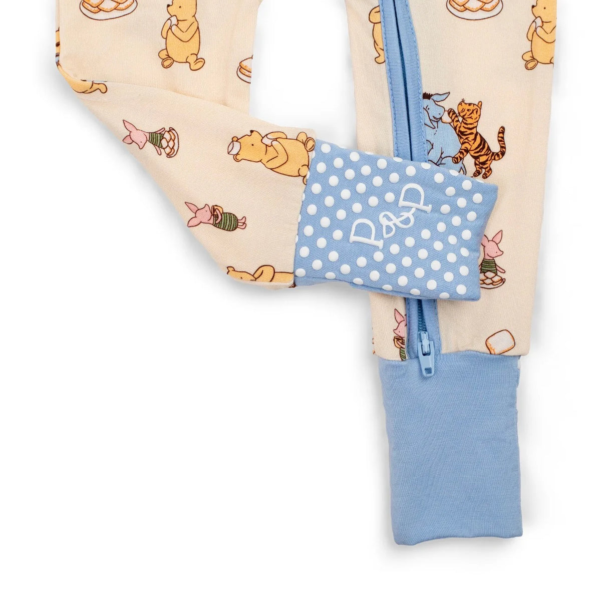 Pearls & Pelicans Pooh's Beignet Adventure Bamboo Zip Up Pajamas