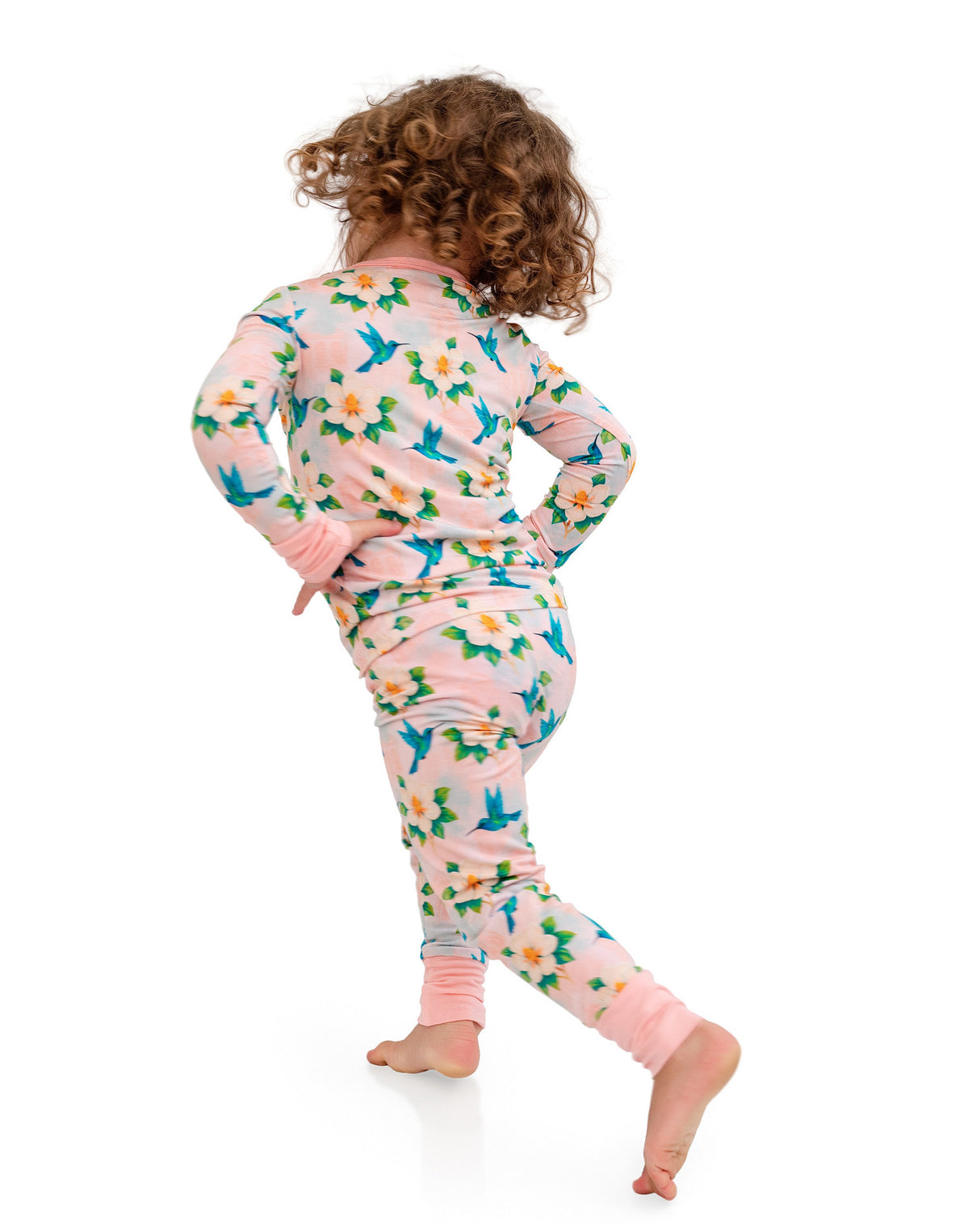 Garden District Bamboo Long Sleeve Two-Piece Pajamas