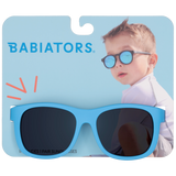 Babiators Sky Blue Navigator Kids UV Sunglasses | Hangtag