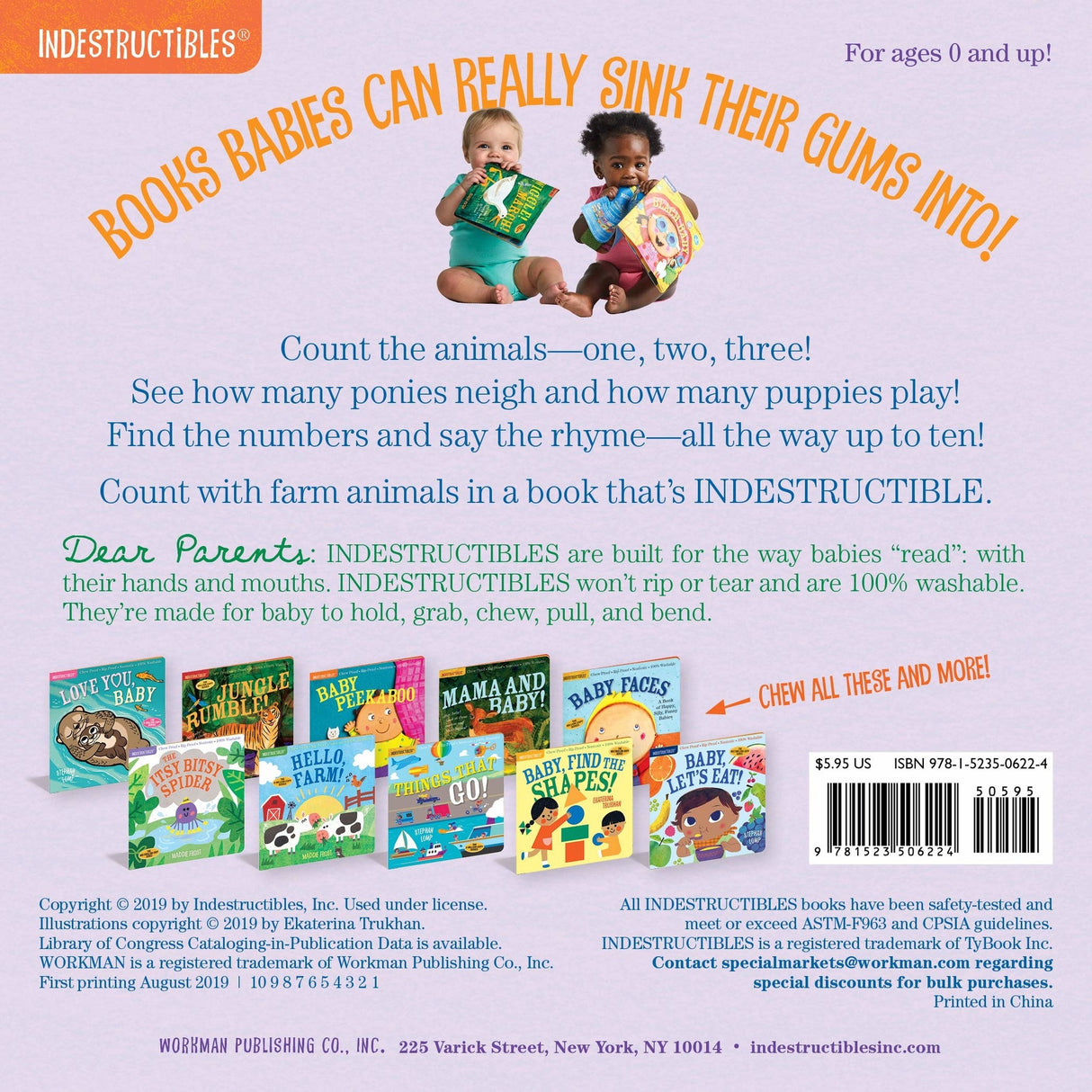 Indestructibles: Baby Let's Count