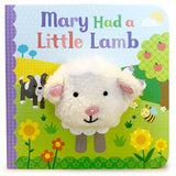 Mary Had a Little Lamb Finger Puppet Book