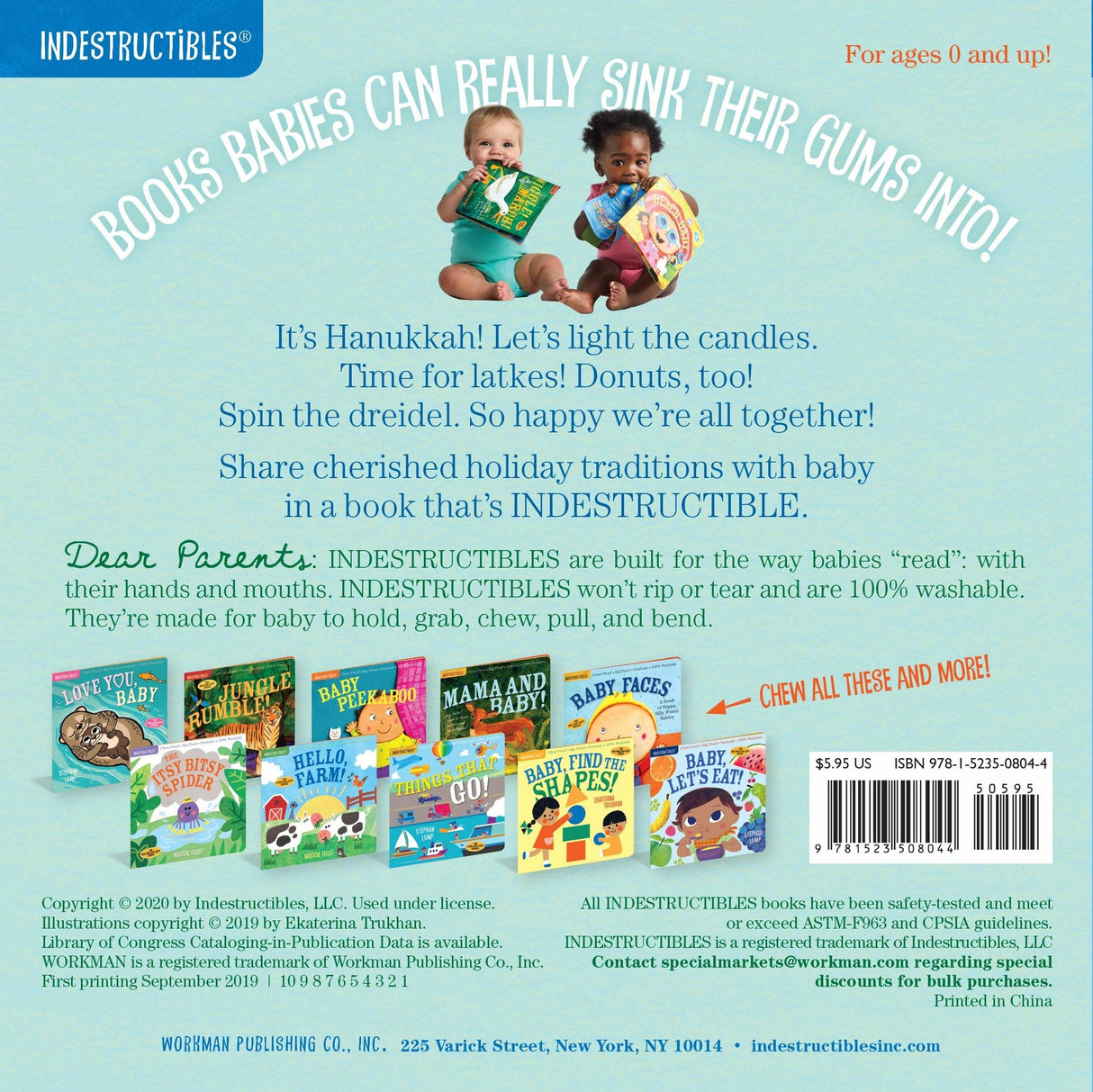 Indestructibles: Hanukkah Baby