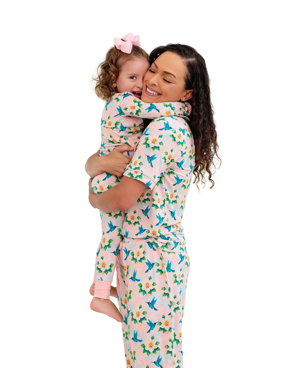 Pearls & Pelicans Bamboo Garden District Women's Short-Sleeve Shirt and Lounge Pants Set