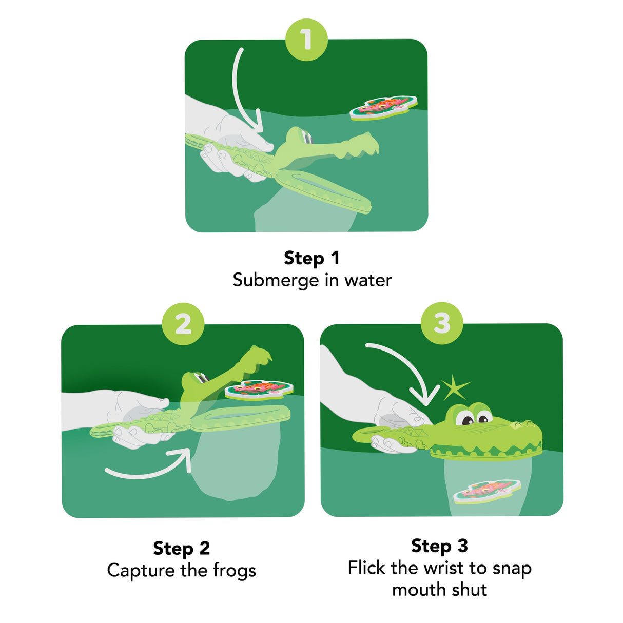Tiger Tribe Croc Chasey - Catch A Frog
