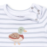 Angel Dear Mama Mallard L/S Snap Shoulder Romper
