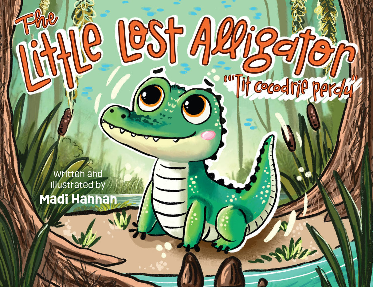 The Little Lost Alligator Hardcover Book