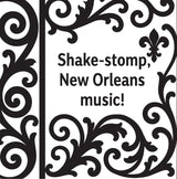 Patterns of New Orleans | A Lullaby in Wrought Iron High Contrast Board Book